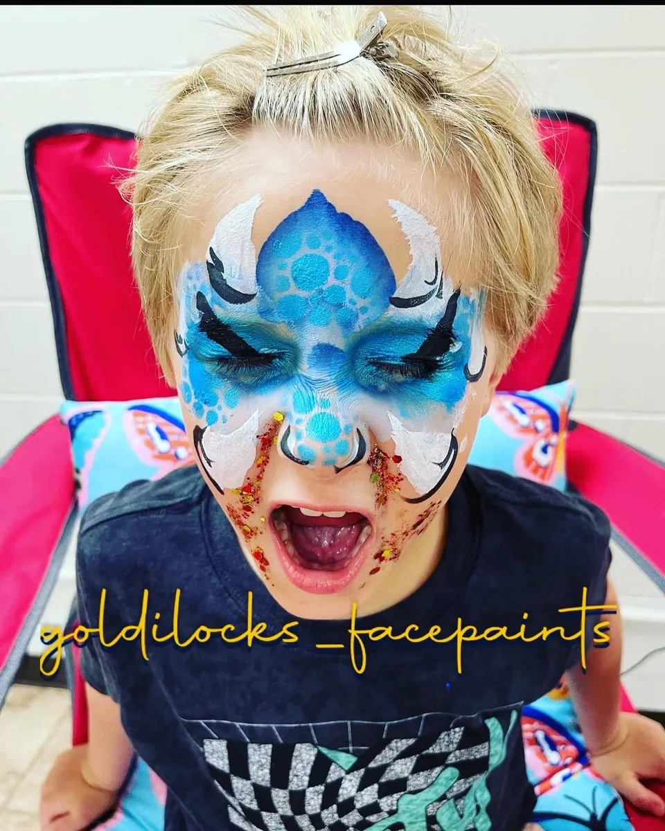 Face painting by Goldilocks Facepaints