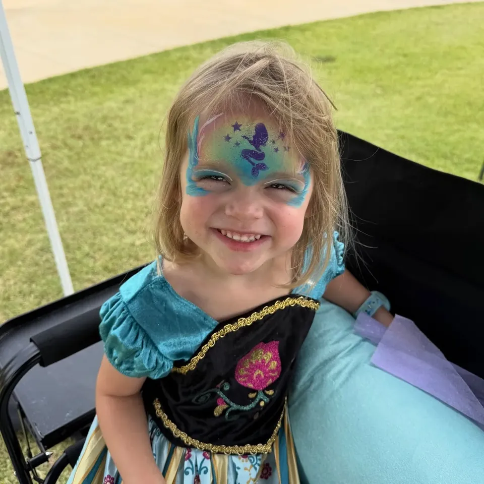 Face painting by Goldilocks Facepaints