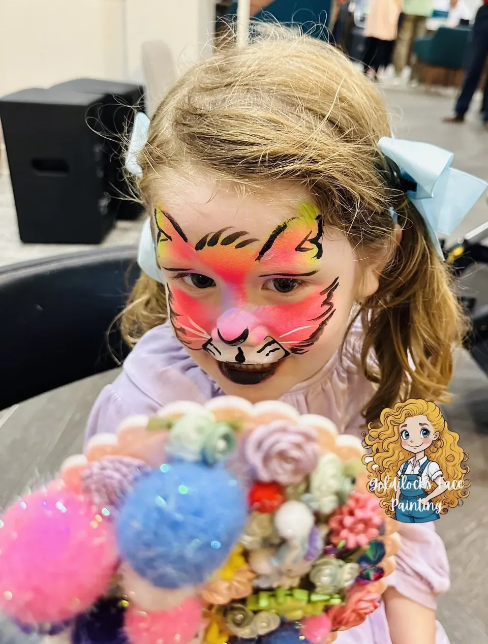Face painting by Goldilocks Facepaints