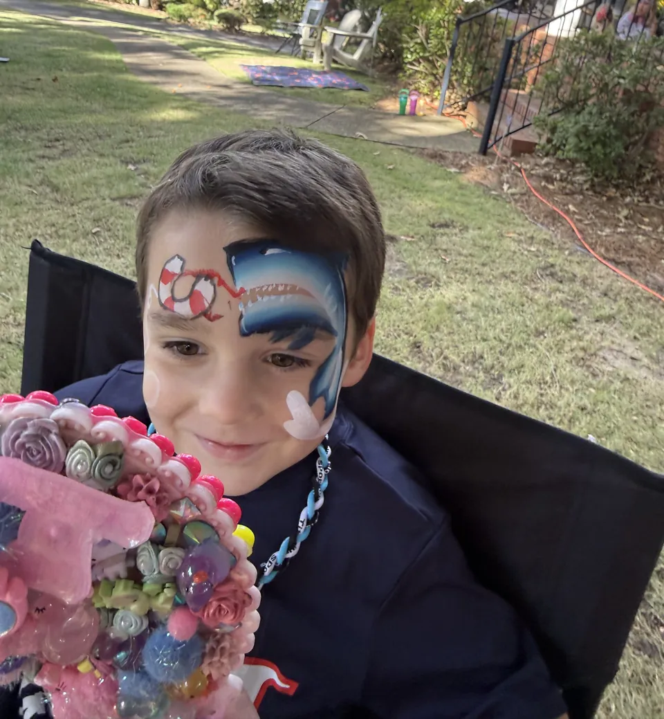 Face painting by Goldilocks Facepaints
