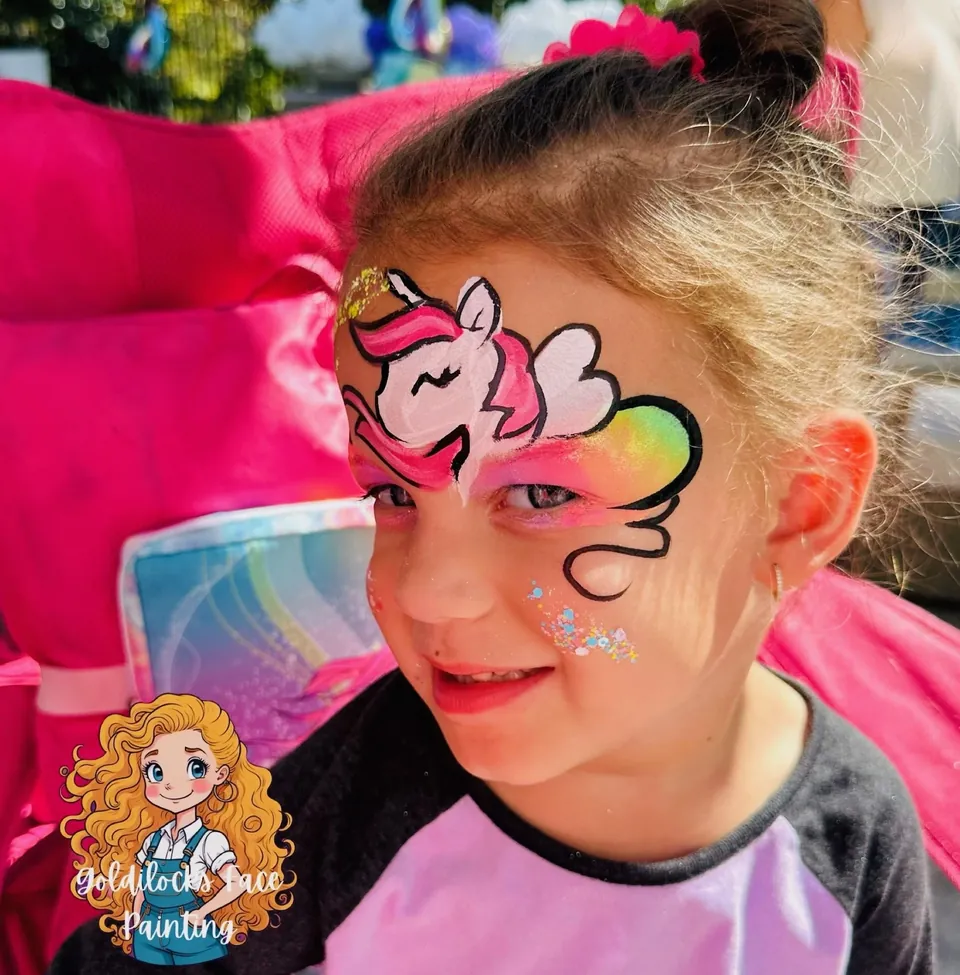 Face painting by Goldilocks Facepaints